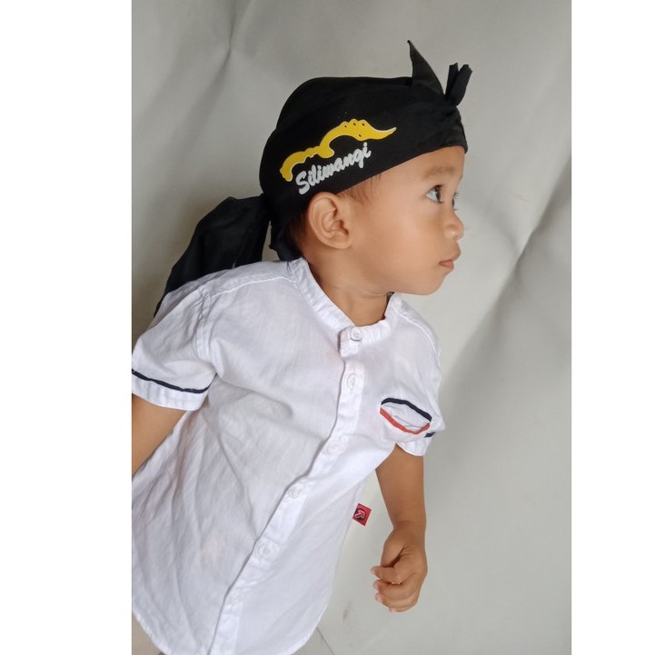 Blangkon Sunda Putra Silihwangi / Ikat Kepala Sunda Silihwangi Anak / Blangkon Silihwangi Bayi Bayar COD