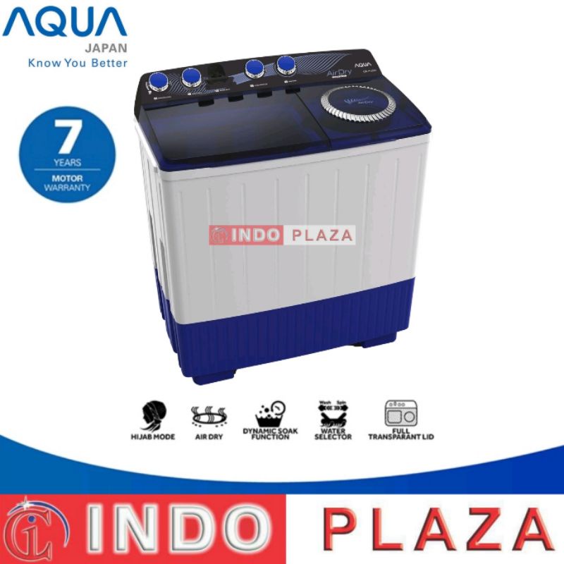 MESIN CUCI AQUA 2 Tabung 14 Kg QW-P1450T