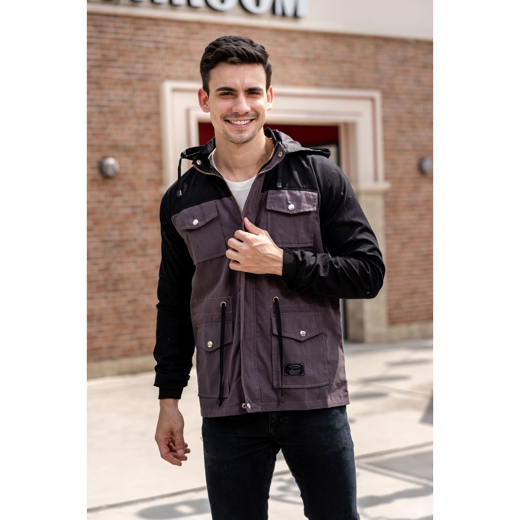 JAKET PRIA PARKA KOMBINASI PRIA PARKA KANVAS PREMIUM PRIA JAKET PRIA