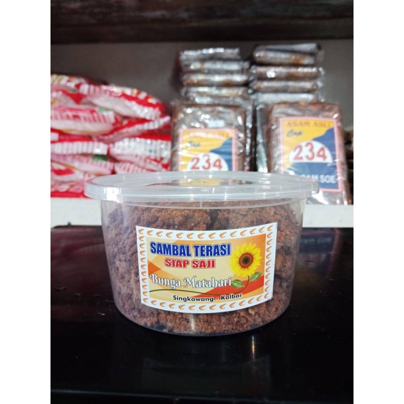 

Sambal terasi Siap saji 250g/Sambal terasi singkawang