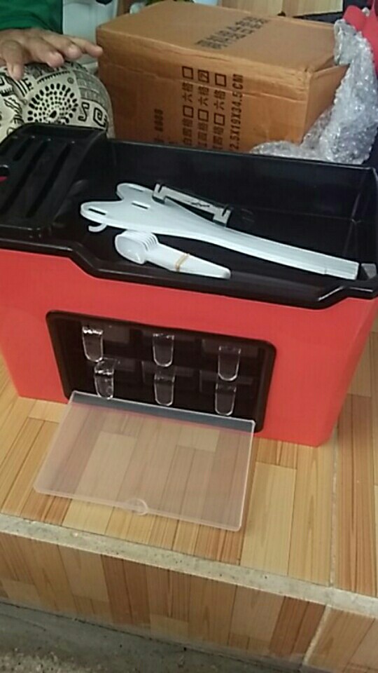 Tempat Bumbu Dapur / Rak Bumbu Dapur / Tempat Alat Masak / Cooking Ware Seasoning Storage