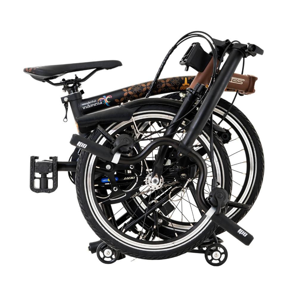 Sepeda Lipat Element Pikes Gen 2 Central Java Edisi Wonderful Indonesia Jawa Tengah SNI-3