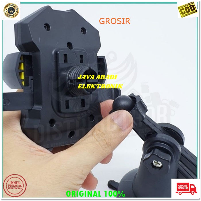 J333 HOLDER MOBIL TEMPAT HANDPHONE MAX 7 INCHI GANTUNGAN PEGANGAN MOBILE JEPIT SOFT TUBE MOBIL KACA DASHBOARD GPS JENDELA PENJEPIT JEPITAN MIROR UNIVERSAL MULTI ORIGINAL PEREKAT BRACKET PELINDUNG ANTI JATUH HANDPHONE BISA SEGALA JENIS MEREK HANDPHONE