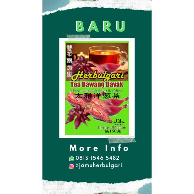 

TEH DAYAK HERBULGARI