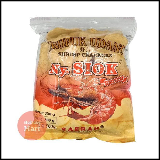 

Asli Kerupuk Udang Nyonya Siok Oval / Stik