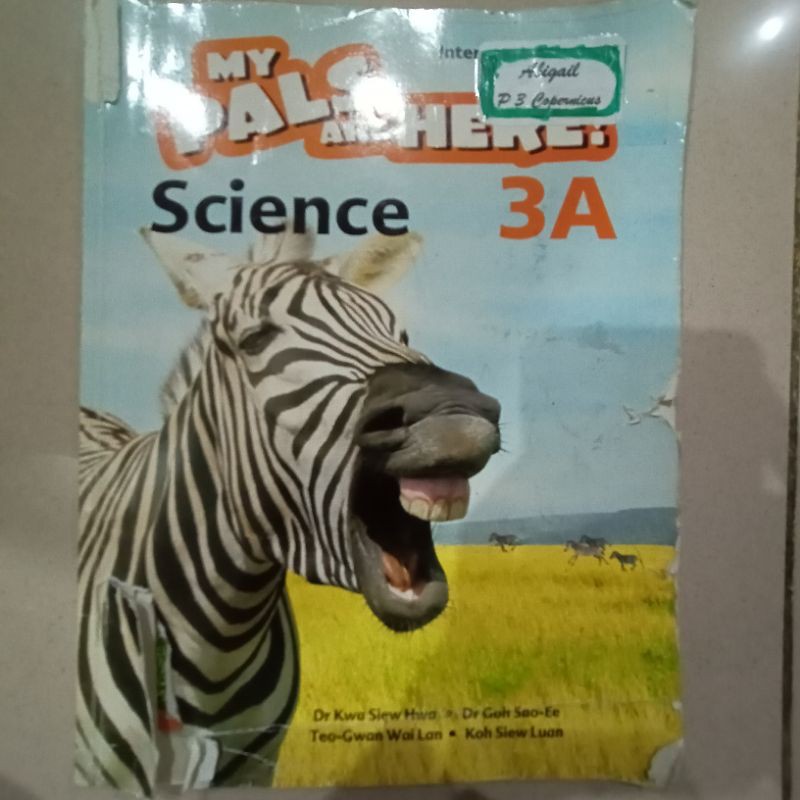 MyPalsAreHere Science textbook 3A Marshall Cavendish