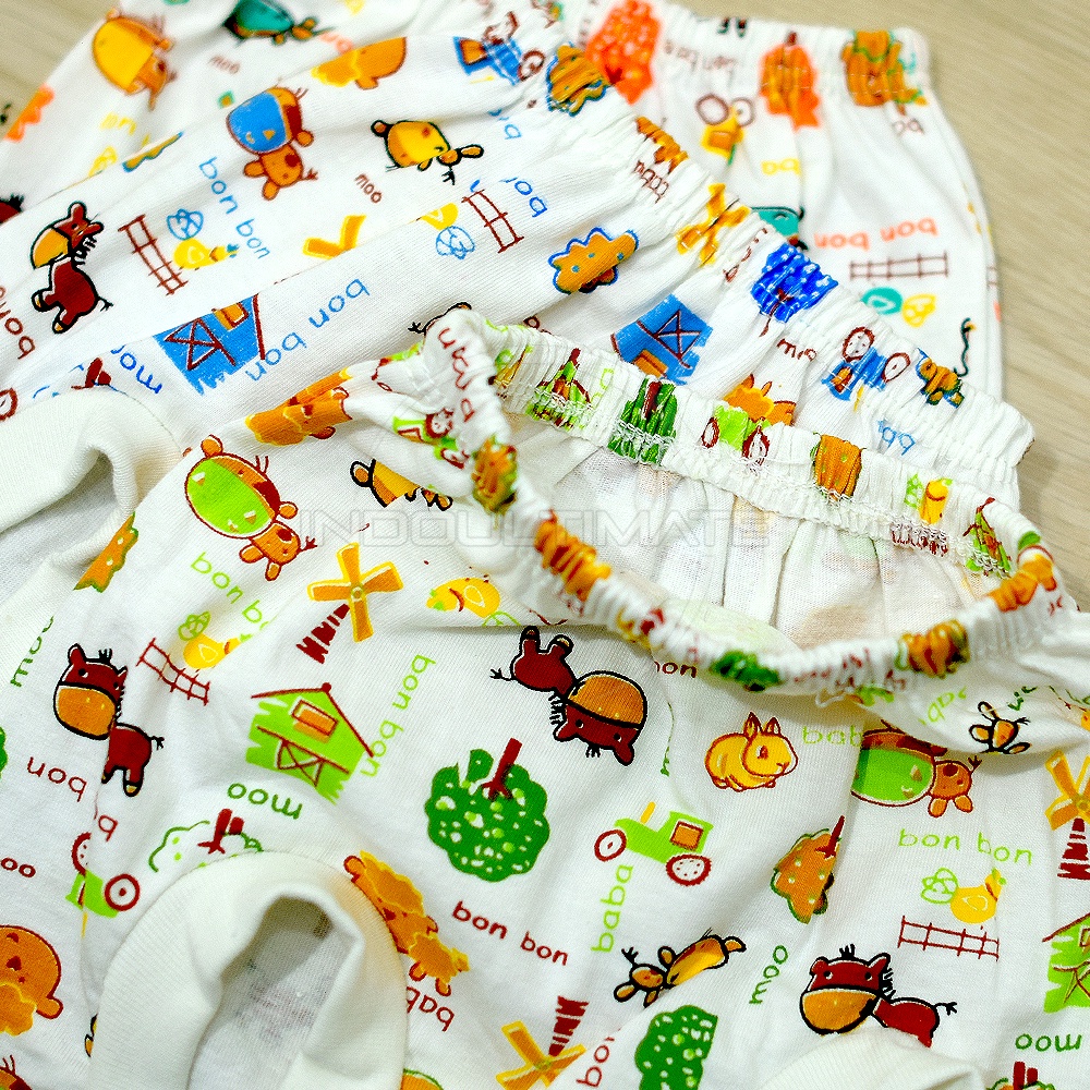 1pcs Celana Pendek Bayi Celana Popok Bayi Celana Bayi Baru Lahir Newborn Celana Pop Bayi Celana Diaper Bayi Baru Lahir Celana Anak Bayi Celana Bayi Harian Celana Bayi Motif Celana Kacamata CLB-8720