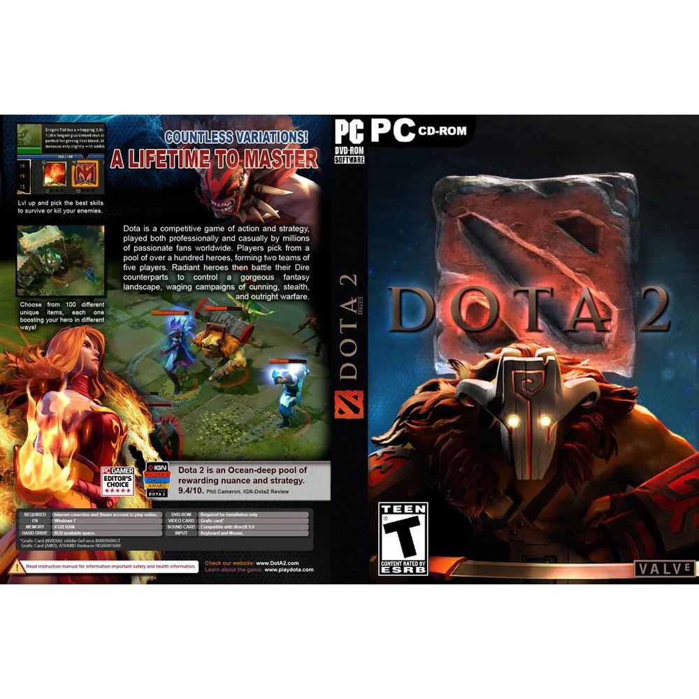 Dota 2 Offline Untuk Komputer PC Laptop
