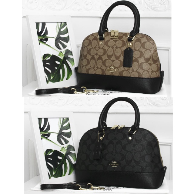 Tas coach sierra in signature satchel
