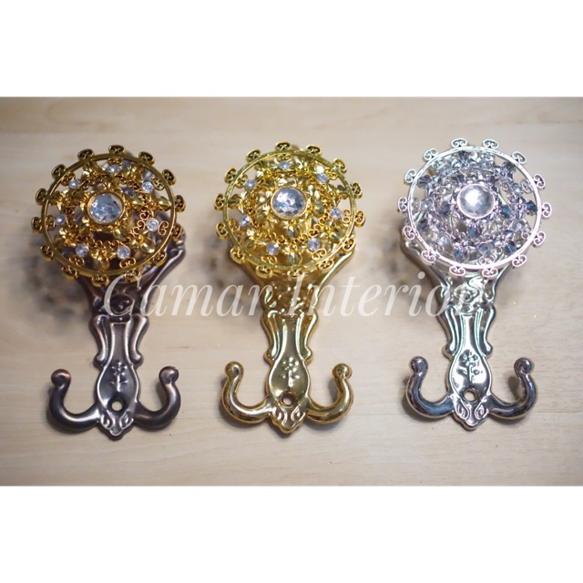 Hook / pengait tali gorden / raja