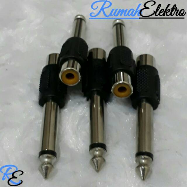 Konektor Jack Mic Toa 3.5 ke RCA 2.5