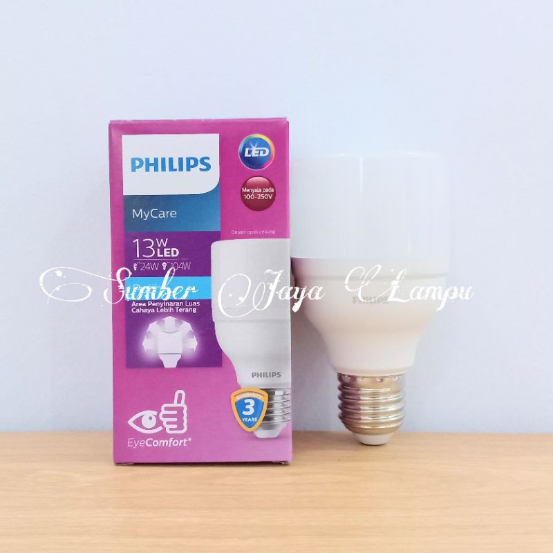 Philips Bright LED 13 Watt Cahaya Putih