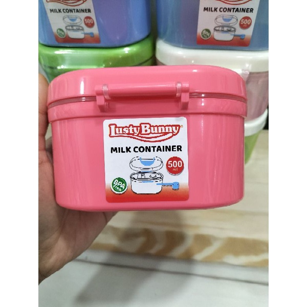 Tempat Penyimpanan Susu Bubuk 500Ml/Milk Container Lusty Bunny BPA Free