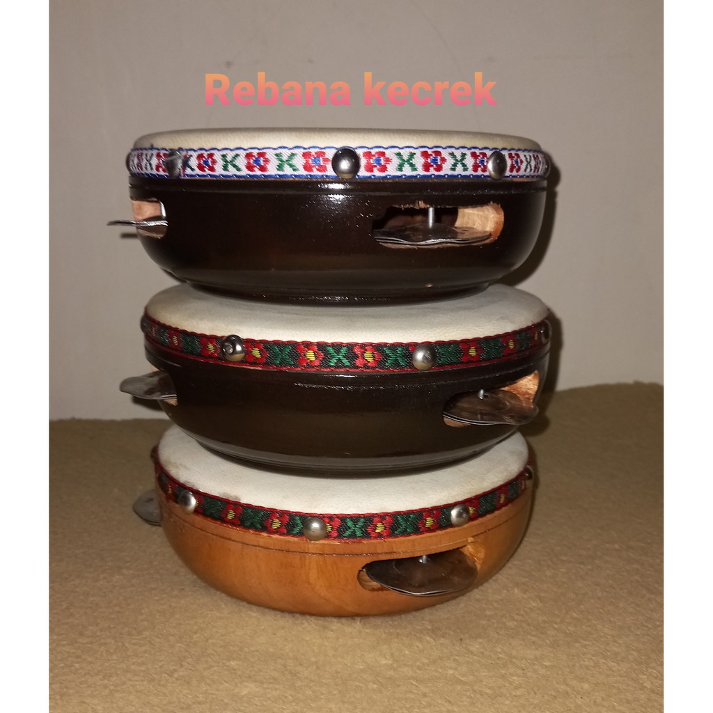 Rebana kecrek ukuran 16 cm