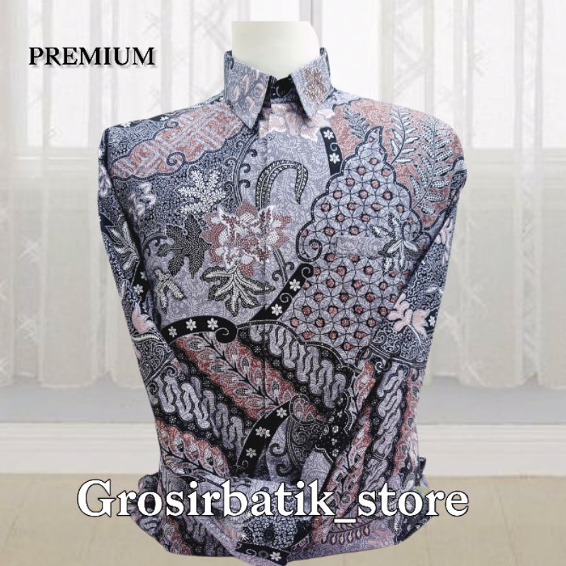 Baju Kemeja batik cuople ayah dan anak premium motif keren ungu lilac