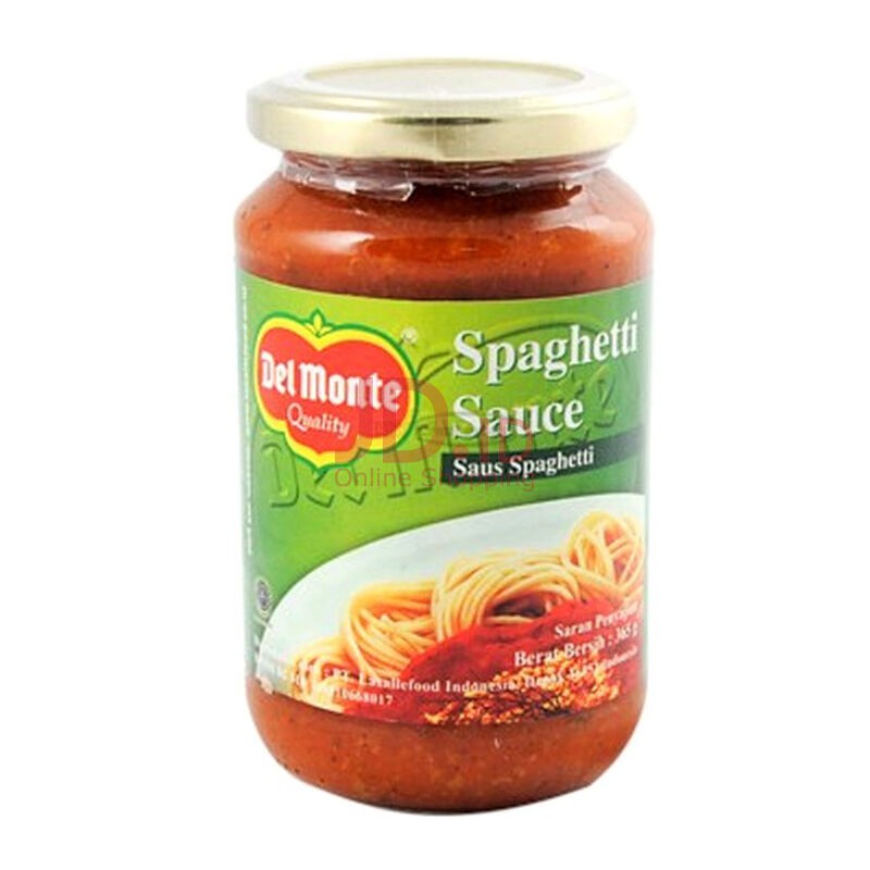 Jual Del Monte Spaghetti Sauce Botol Saos Spagheti 330gr | Shopee Indonesia