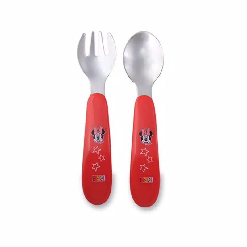 DMM9011 Lusty Bunny Disney Stainless Spoon and Fork