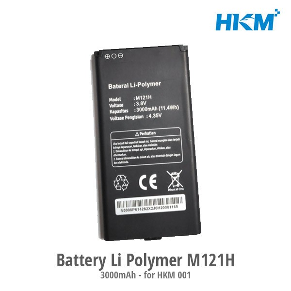 Battery for Modem Mifi HKM 001 Li Polymer 3000mah Original