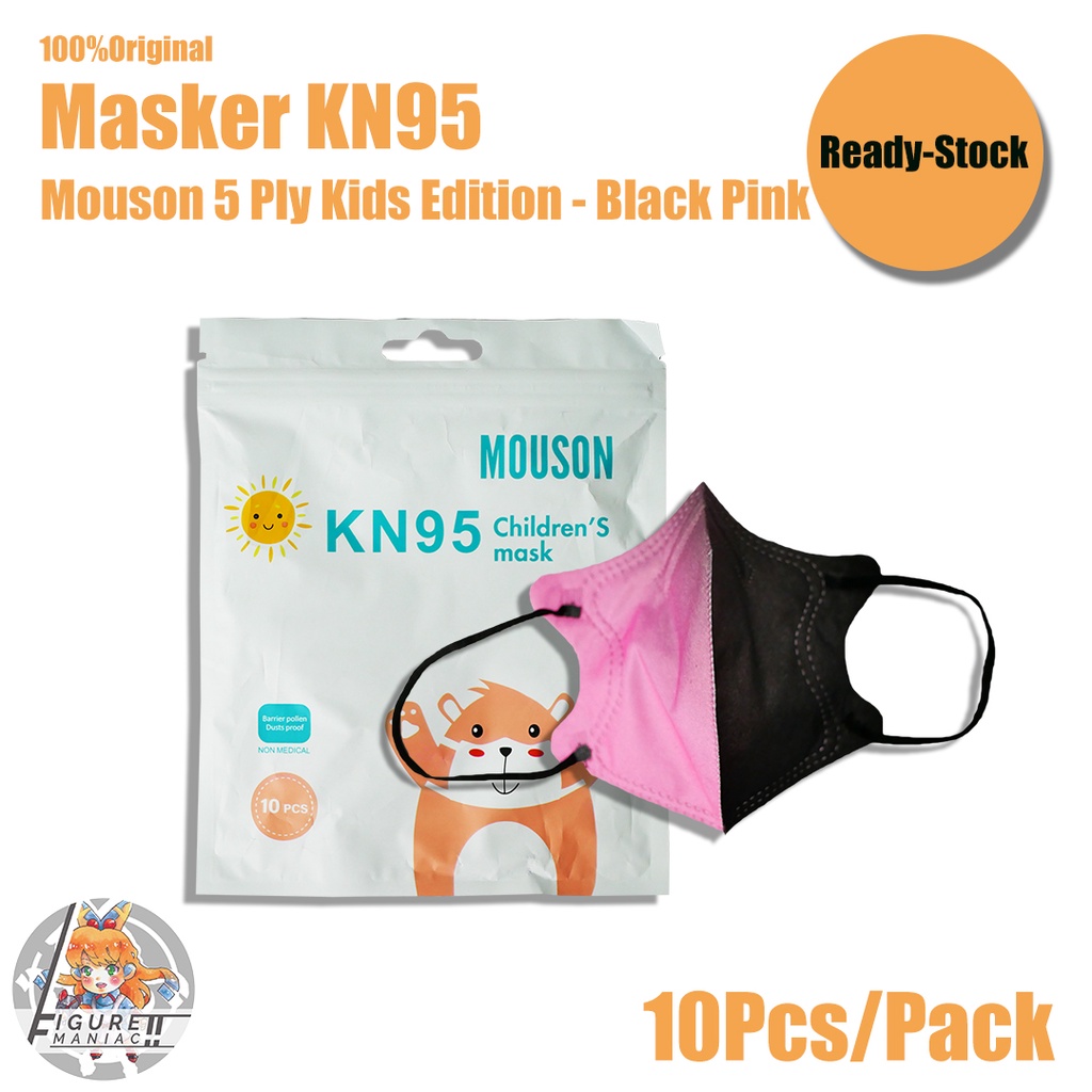 Figure Maniac - Masker Anak Kids Mouson KN95 Character Unicorn Original