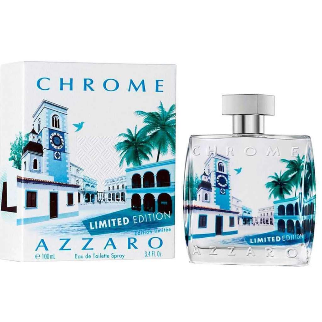 azzaro chrome limited edition 100ml edt original