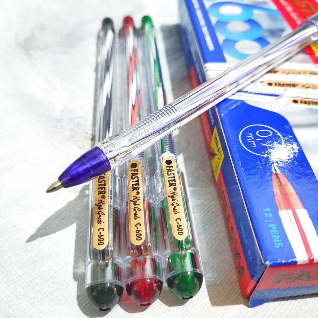 

pulpen bolpoin Faster C600 / CX 606 /F3 pen bolpen murah ecer 1pcs