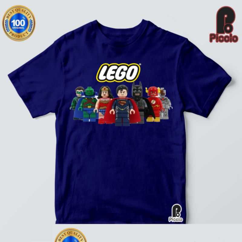 BAJU KAOS ANAK LEGO KARAKTER BAAHAN PREMIUM