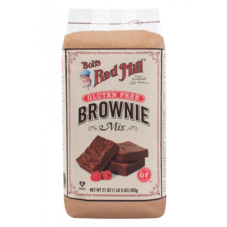 

Bob's Red Mill Brownie Mix Gluten Free 21oz (595 Gr) / Tepung Brownis