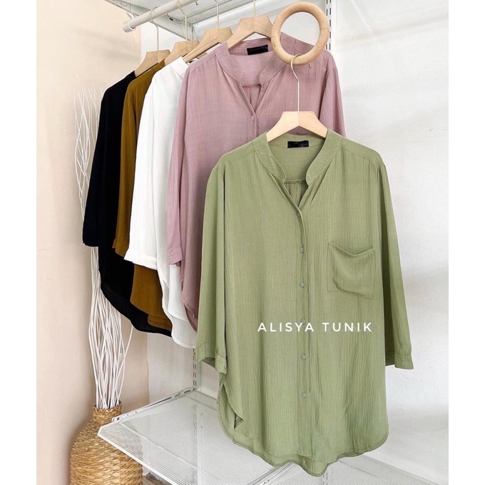 ALISYA TUNIK RAYON CRINKLE