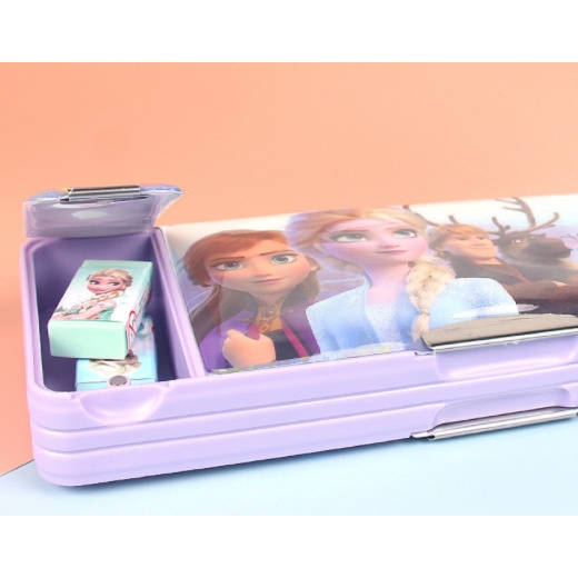 DISNEY FROZEN ORIGINAL pop up pencil case magnetic/KOTAK PENSIL MAGNET DM28124F