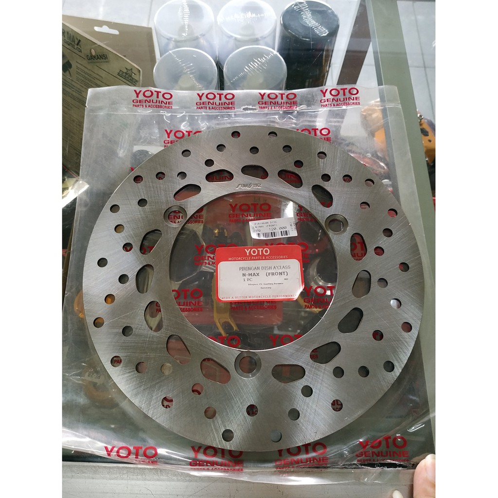 PIRINGAN CAKRAM Yamaha NMAX Tersedia Depan dan Belakang.YOTO GENUINE PART. Bahan BAJA,TIDAK BERKARAT