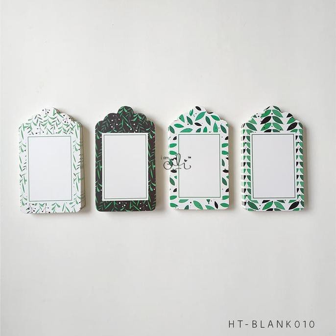 

Buruan Beli] (Ht-Blank10) Tag Ucapan Iamcili Hijau Hitam Blank Tulis Sendiri