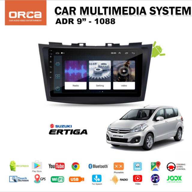 Headunit tape Android Oem Ertiga Orca