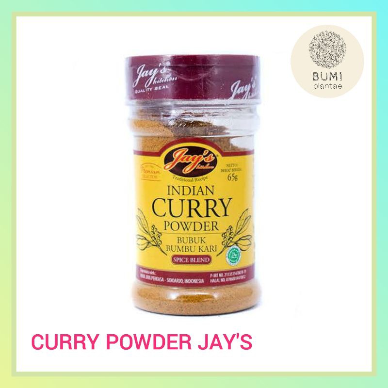 

Jay's Indian Curry Powder Bumbu Kari India 65 gram