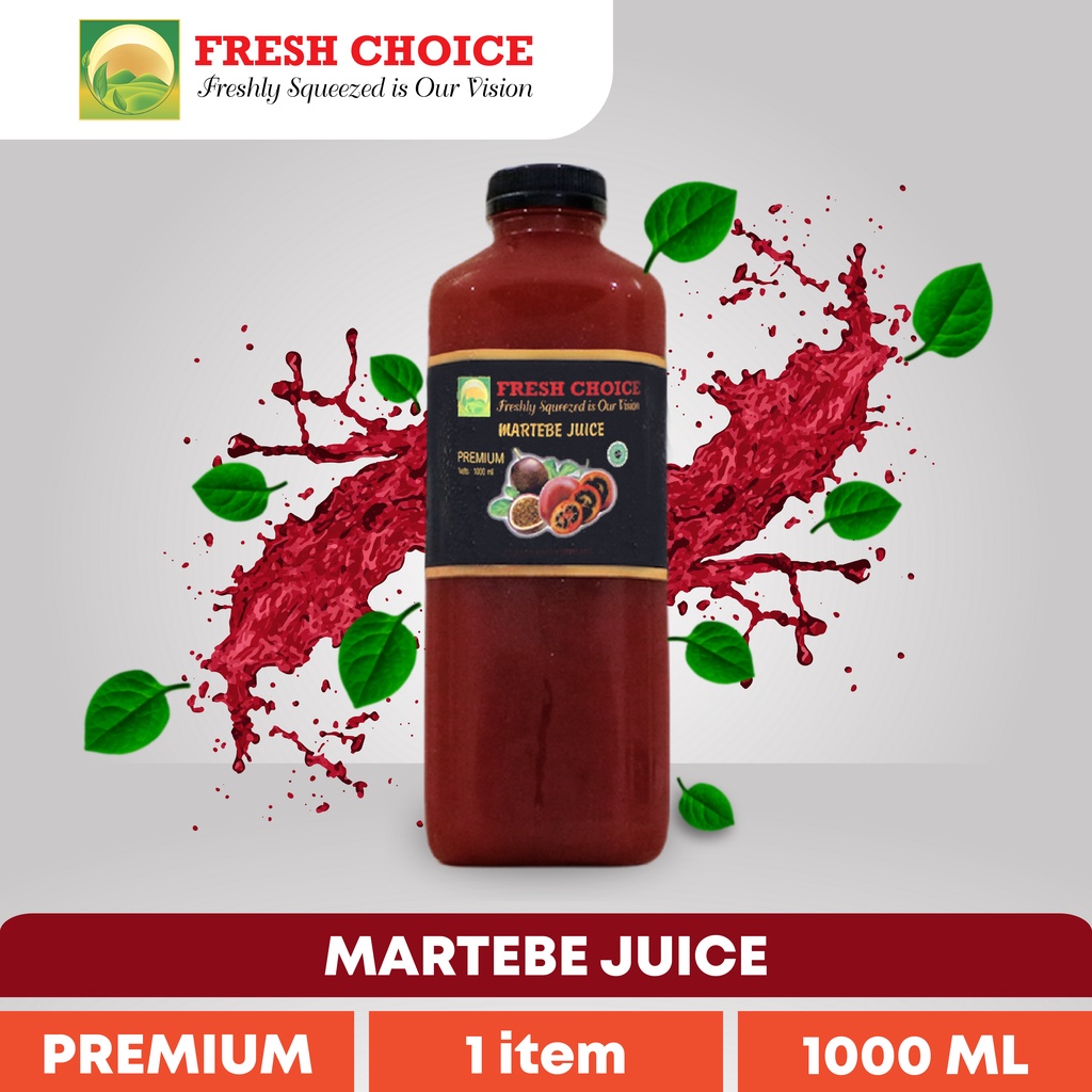 

Fresh Choice Jus Buah Jus Martebe Martebe Juice 1000 ML