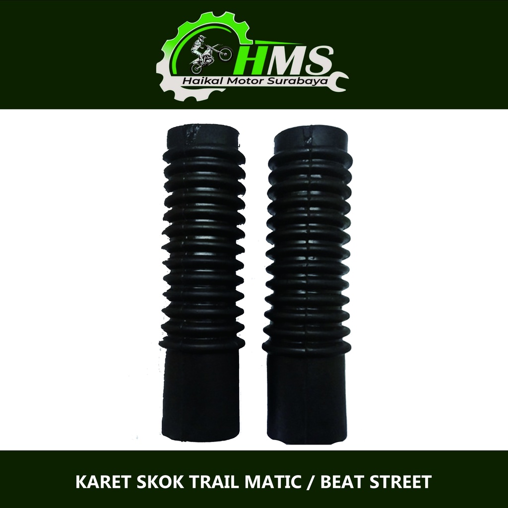 Karet Skok Trail Matic / Beat Street - Cover Boot Shock Per Spiral Depan Matic / Bebek
