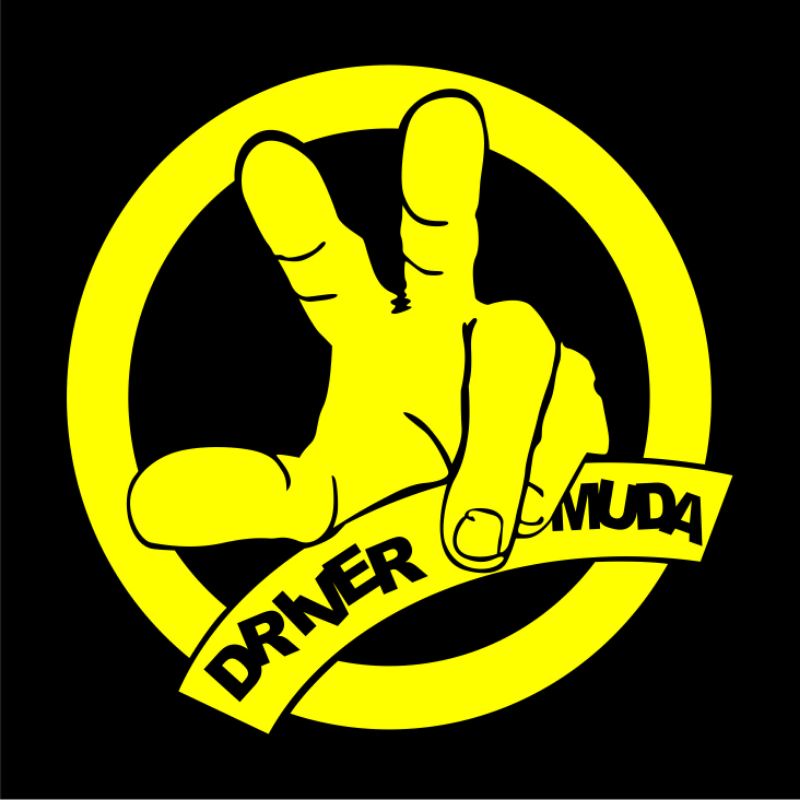 

sticker driver muda