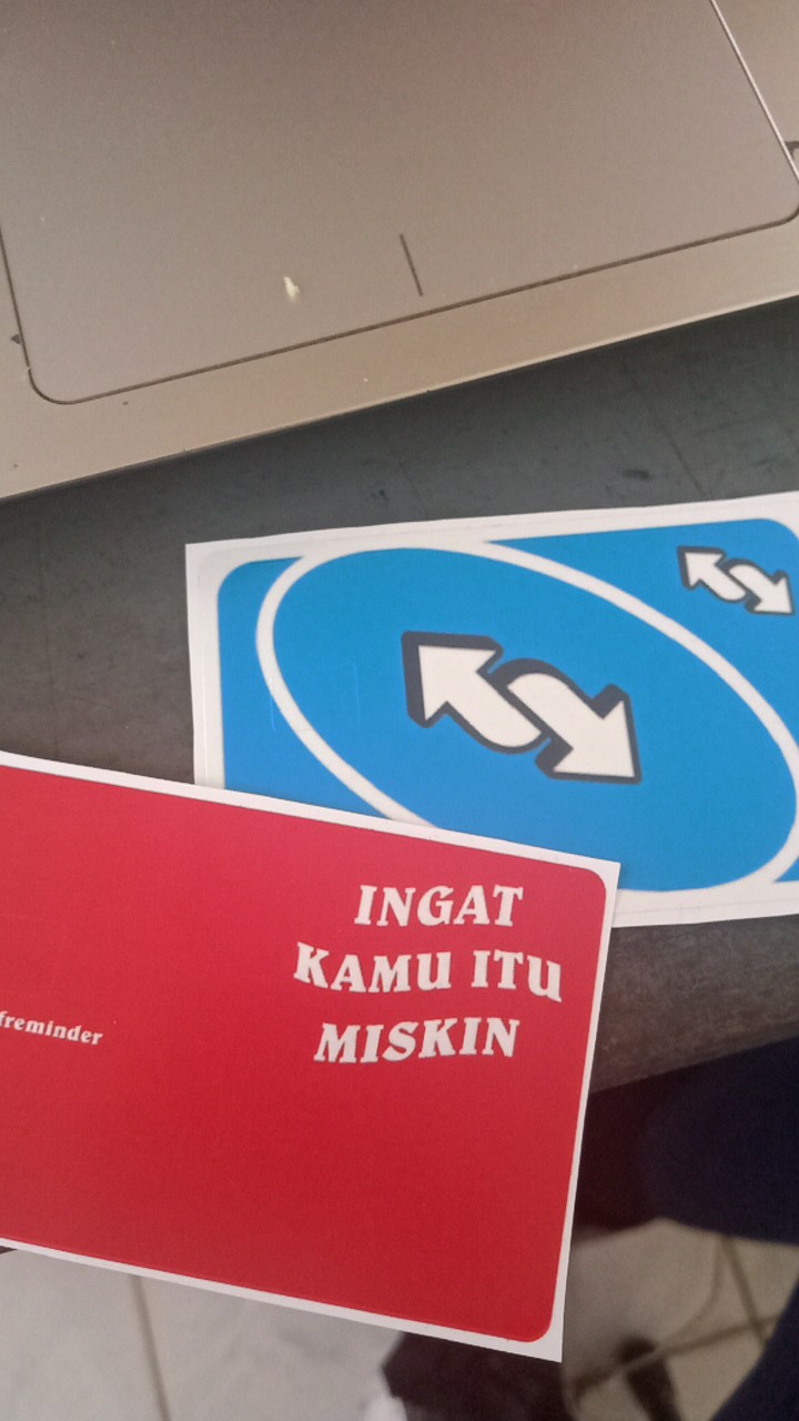 Skin/sticker Kartu Atm