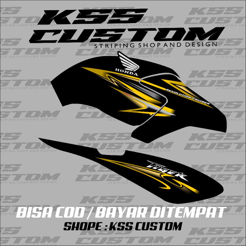 striping tiger revo - striping tiger variasi terbaru - striping tiger batik