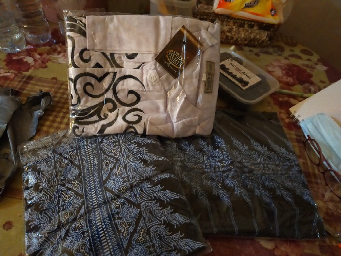Set Couple Batik Ndoro Jowi, Batik Cardi Modang Pekalongan