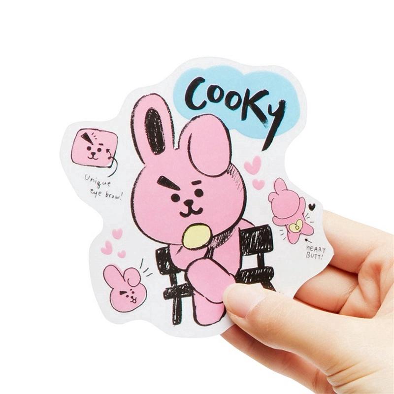 KPOP BTS bt21  Stiker  Sketsa Kartun Shopee Indonesia