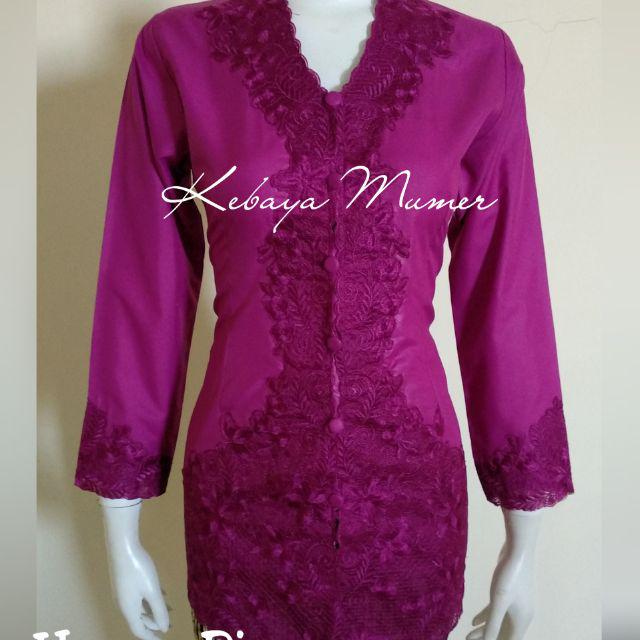 Kebaya Encim. Kebaya Murah. Kebaya Bordir. Kebaya Modern. Kebaya Mumer. Kebaya Jadi-Unggu Rot Snda Pj