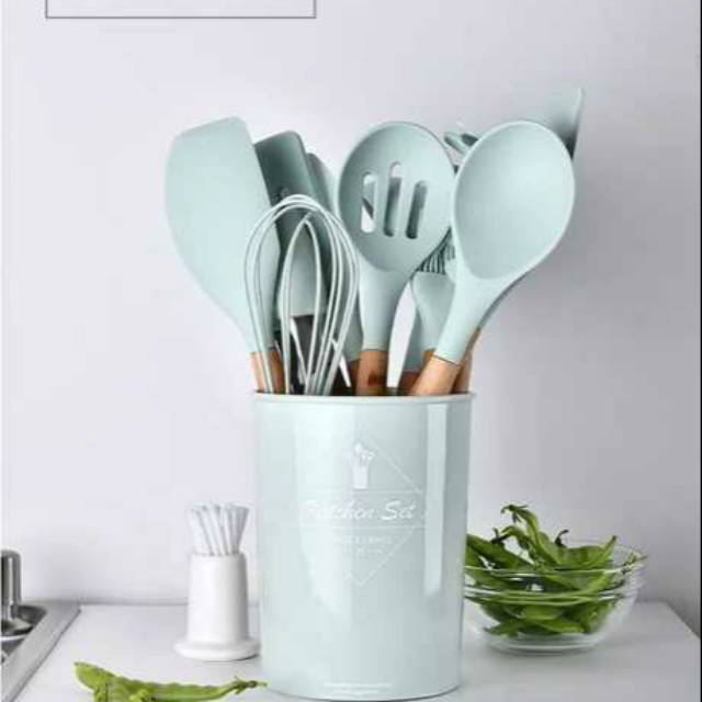UTENSIL SET 11pcs + Tempat penyimpanan