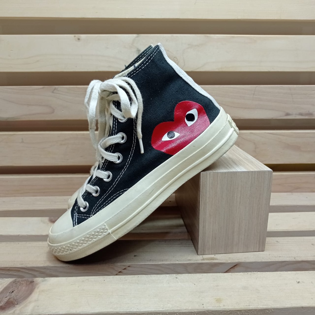 converse high comme des garcons