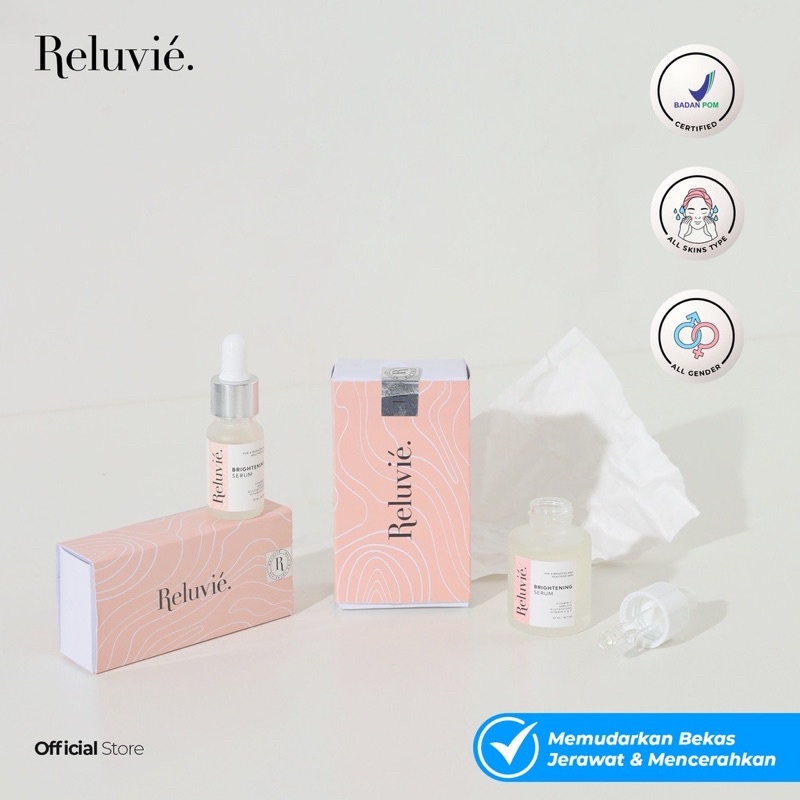 RELUVIE Brightening Serum 10ml / 20ml BPOM