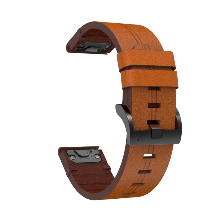 Tali Jam 26mm Quick Fit Watch Strap Garmin D2 Delta PX - Leather Strip