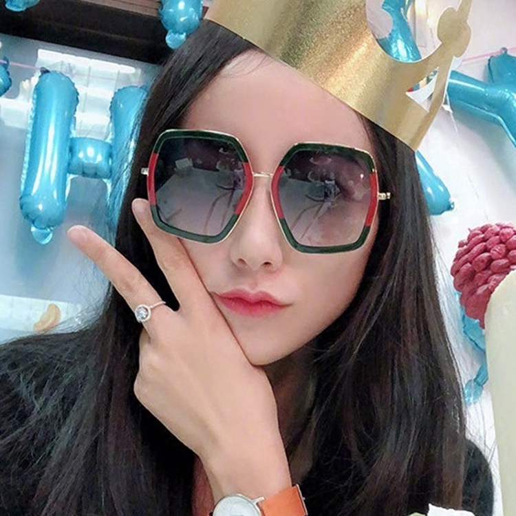 (YUZHU) Kacamata Sunglasses Wanita Kacamata Anti Uv Wanita Kacamata Hitam