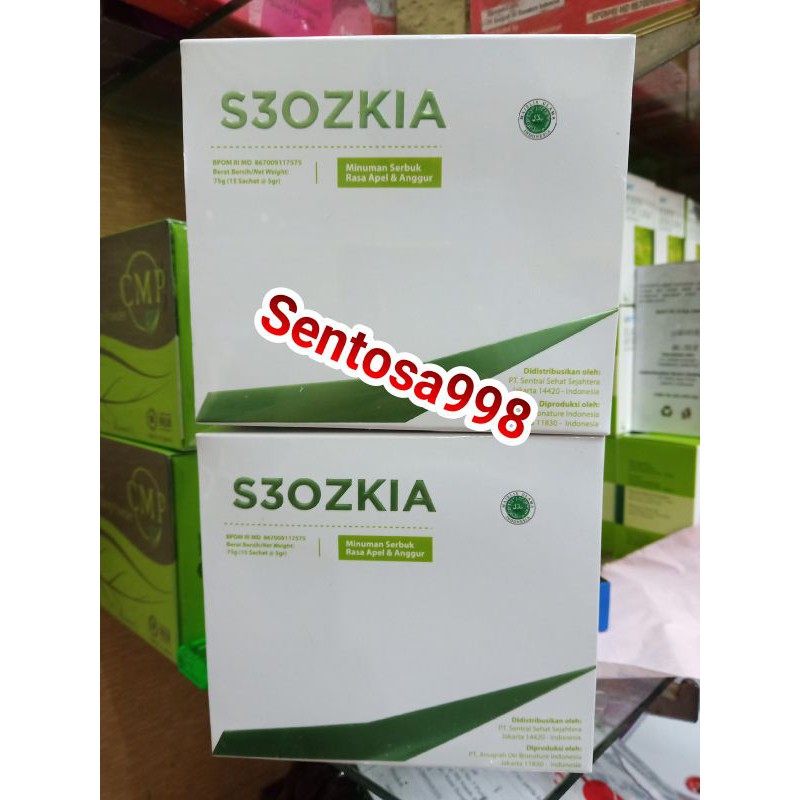 

S3Ozkia S3 Ozkia Minuman Serbuk Rasa Apel Dan Anggur isi 25Sachet