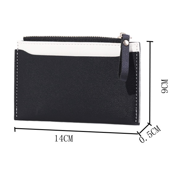 Dompet Kartu Koin Organizer Card Wallet Dengan Resleting - CH100