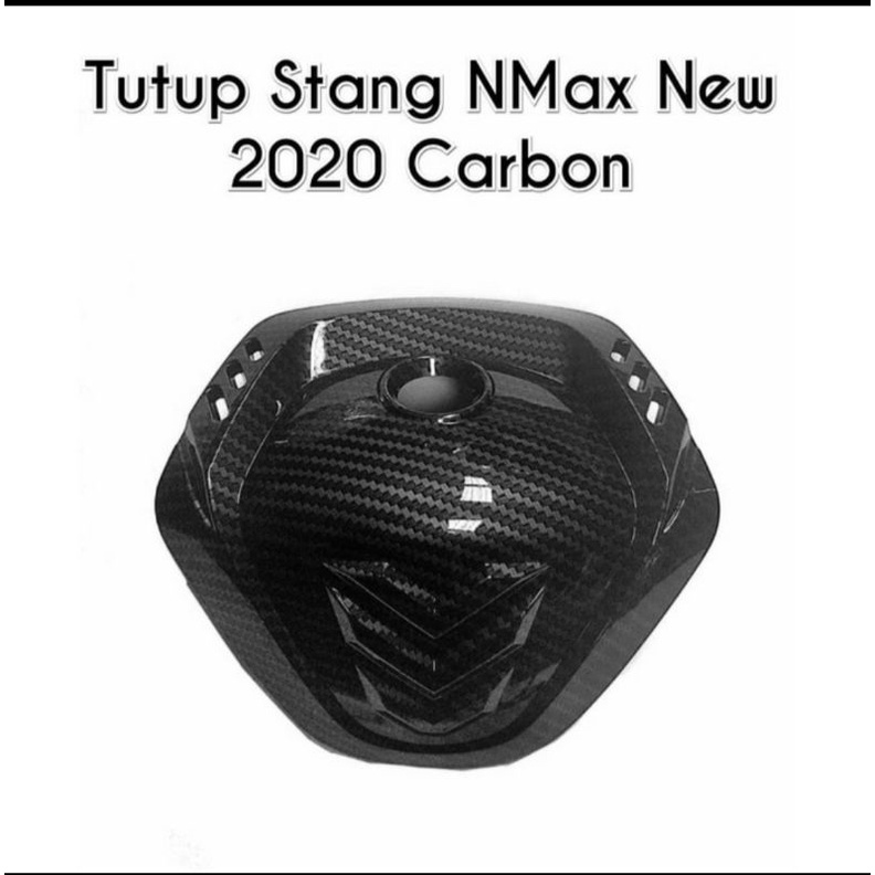 TUTUP COVER STANG NMAX 2020 KARBON NEMO