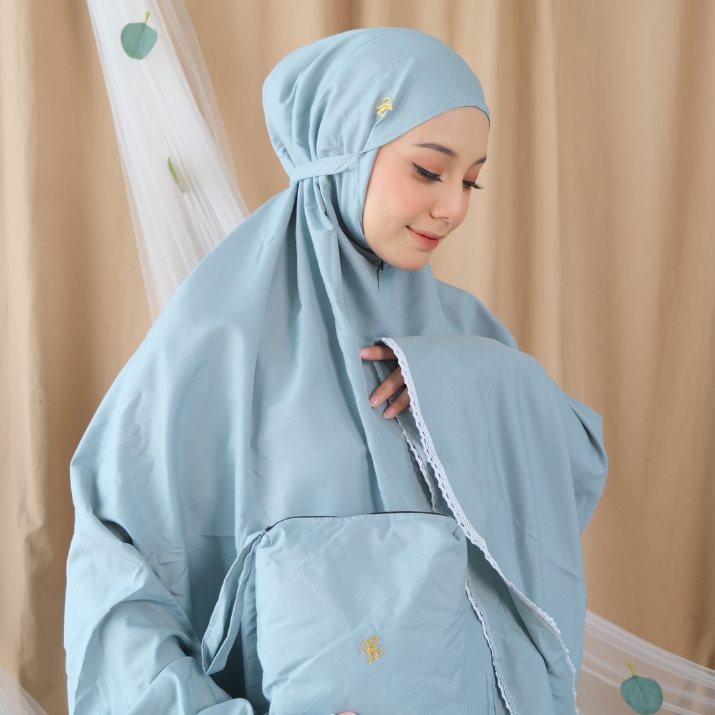 Mukena Dewasa Renda 2in1 Daily Traveling Cod By Kamelia Collection